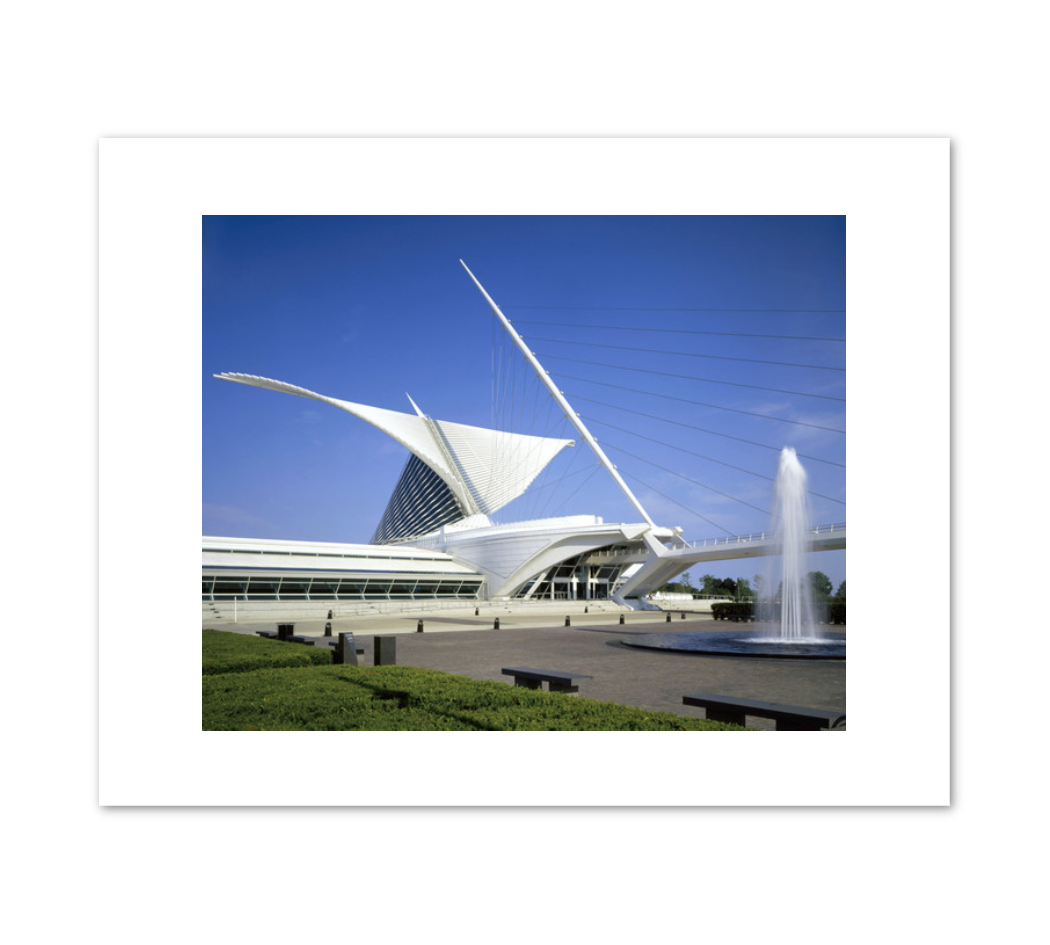 Milwaukee Art Museum, Photo credit: Jeff Millies of Hedrich Blessing, Chicago, Fine Art Prints in various sizes by Museums.Co