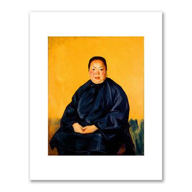 Robert Henri, Chinese Lady, 1914, Milwaukee Art Museum. Fine Art Prints in various sizes by Museums.Co