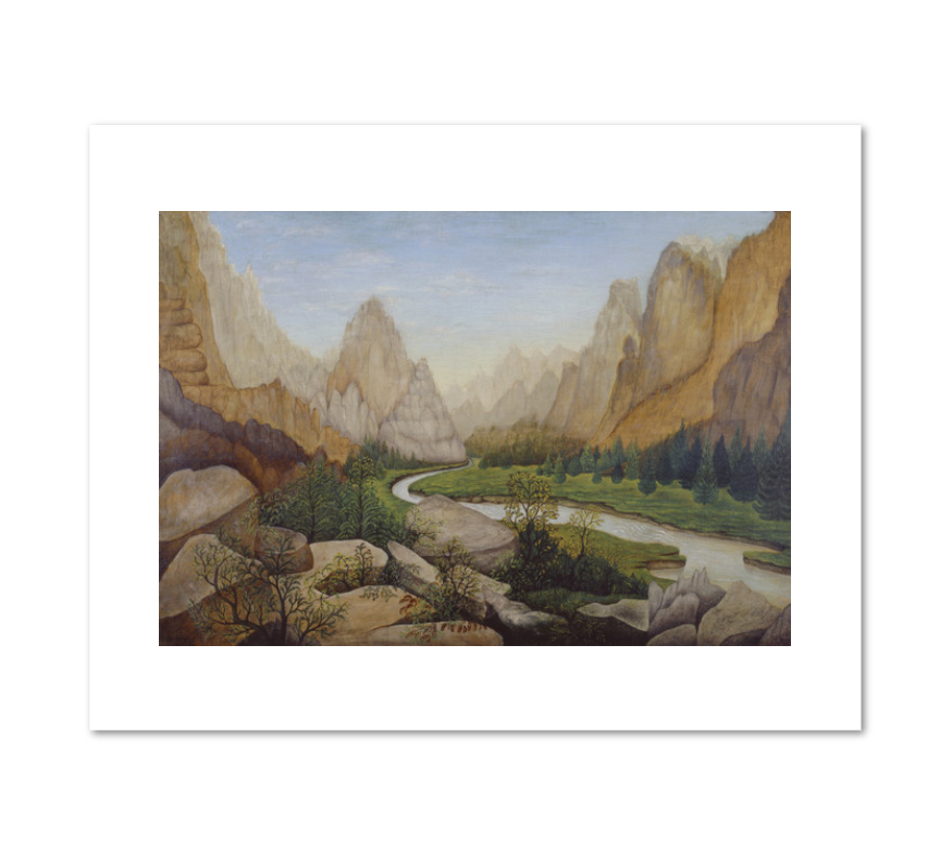 Bickmore, Yosemite Valley, 1876, Fine Art Prints in various sizes by Museums.Co