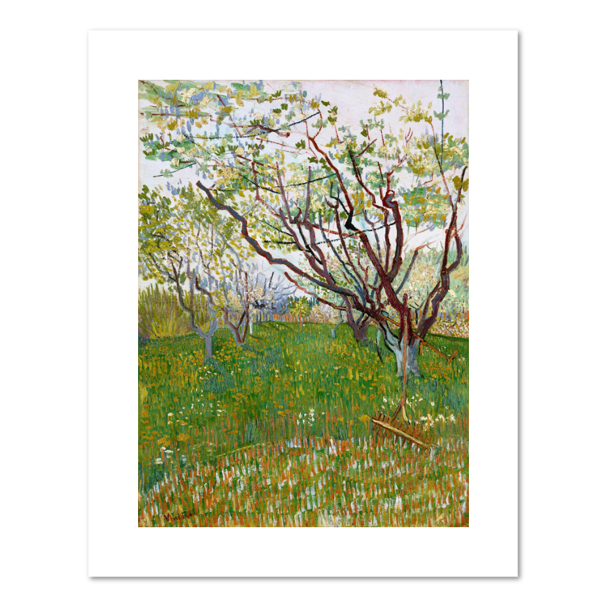 Vincent van Gogh, The Flowering Orchard, 1888, Fine Art Prints in various sizes by Museums.Co