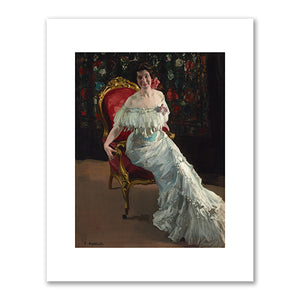 Claudio Castelucho y Diana, Portrait of Marie Cronin, c. 1906, Meadows Museum, SMU, Dallas. Fine Art Prints in various sizes by Museums.Co