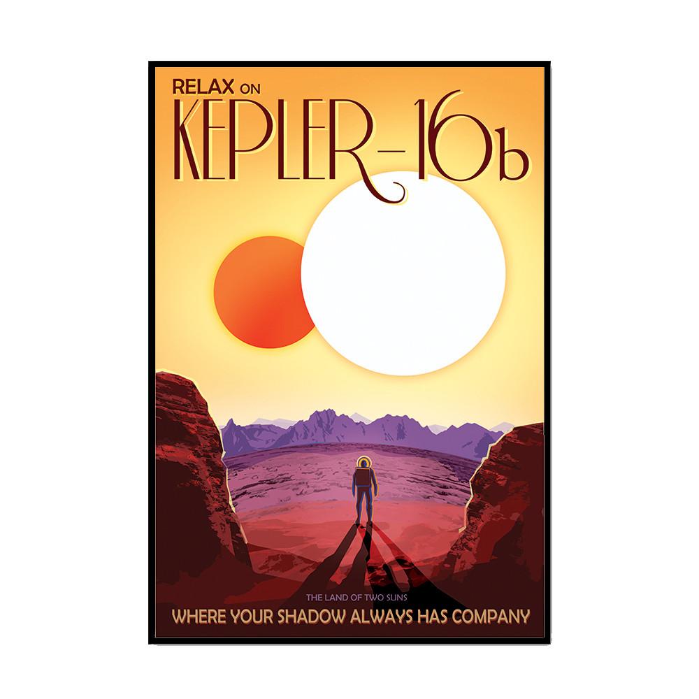 Relax on Kepler-16b Artblock