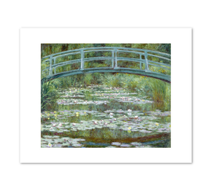 Claude Monet - The Water Lily Pond, 1899 - Exhibition Poster - Art Print  Leggings by ArtAndCulture