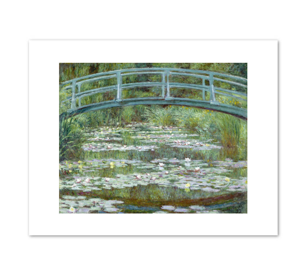 Claude Monet, The Japanese Footbridge, 1899, Fine Art Prints in various sizes by Museums.Co