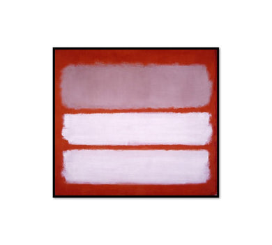 Mark Rothko, Untitled, 1958, Framed Art Print with black frame in 3 sizes by Museums.Co