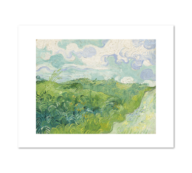 Vincent van Gogh, Green Wheat Fields, Auvers, Fine Art Prints in various sizes from Museums.Co