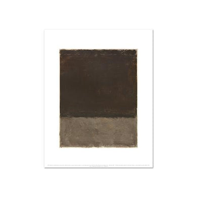 Mark Rothko, Untitled (Brown and gray), Fine Art Prints in various sizes by Museums.Co