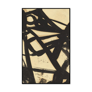 Franz Kline, Untitled, 1940s-1950s, Framed Art Prints with black frame in 3 sizes by Museums.Co