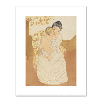 Mary Cassatt, Maternal Caress, Fine Art Prints in various sizes by Museums.Co