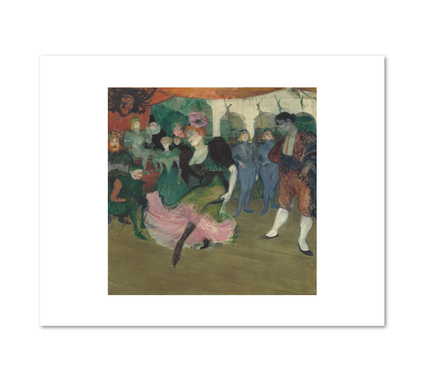 Henri Toulouse-Lautrec, Marcelle Lender Dancing the Bolero in 