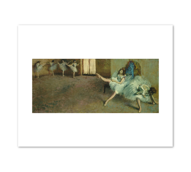 Edgar Degas, Before the Ballet, 1890/1892, Fine Art Prints in various sizes by Museums.Co