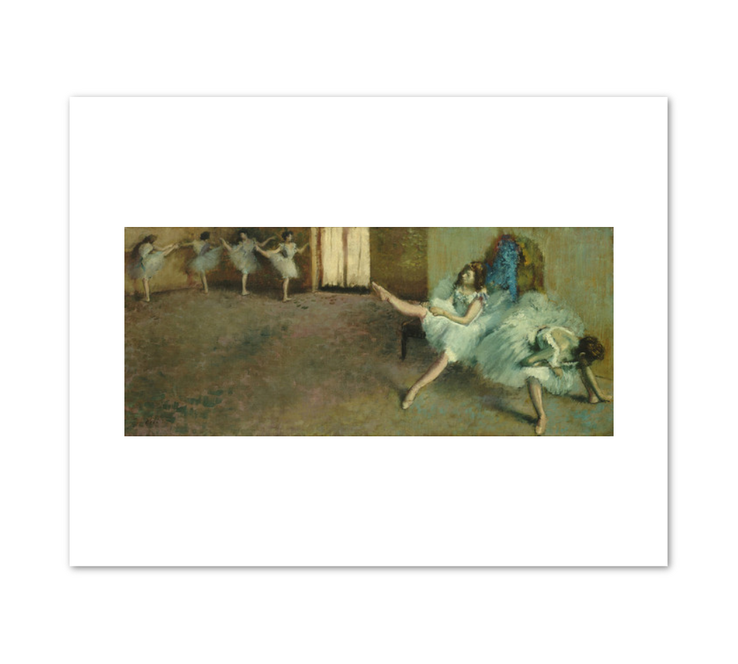 Edgar Degas, Before the Ballet, 1890/1892, Fine Art Prints in various sizes by Museums.Co