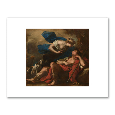 Luca Giordano, Diana and Endymion, c. 1675/1680, National Gallery of Art, Washington DC. Fine Art Prints in various sizes by Museums.Co
