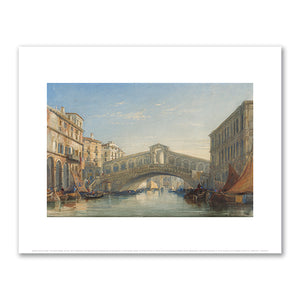 The Rialto Bridge by William James Müller