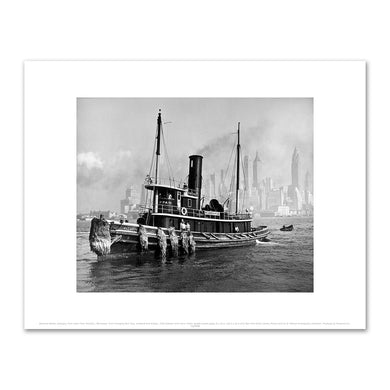 Berenice Abbott, Watuppa, from water front, Brooklyn, Manhattan, Fine Art Prints in various sizes by Museums.Co