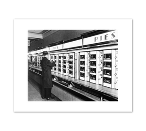 Berenice Abbott, Automat, 977 Eighth Avenue, Manhattan, Fine Art Prints in various sizes by Museums.Co