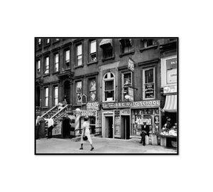 Harlem Street: II. 422-424 Lenox Avenue, Manhattan by Berenice Abbott Artblock