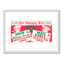 The Subway Sun, Shop Early.. Mail Early Vol. XIV No. 4 by Amelia Opdyke Jones