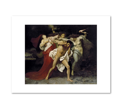 Orestes Pursued by the Furies by William-Adolphe Bouguereau