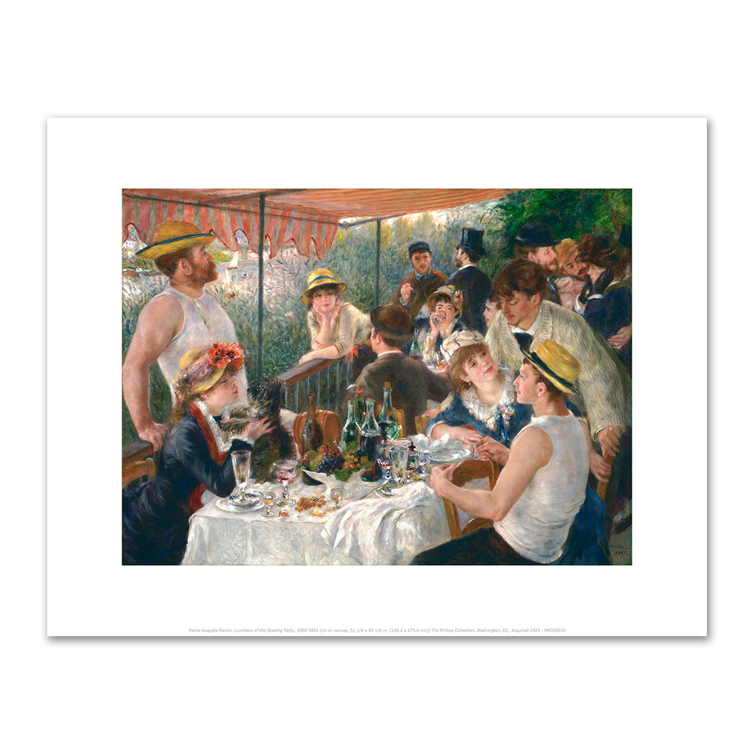 Luncheon of the Boating Party by Pierre-Auguste Renoir