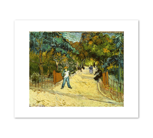 Vincent van Gogh, Entrance to the Public Gardens in Arles, 1888, Fine Art Prints in various sizes by Museums.Co
