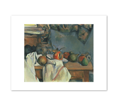 Paul Cézanné, Ginger Pot with Pomegranate and Pears, 1893, Fine Art Prints in various sizes by Museums.Co