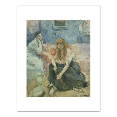 Berthe Morisot, Two Girls, c. 1894, Fine Art Prints in various sizes by Museums.Co