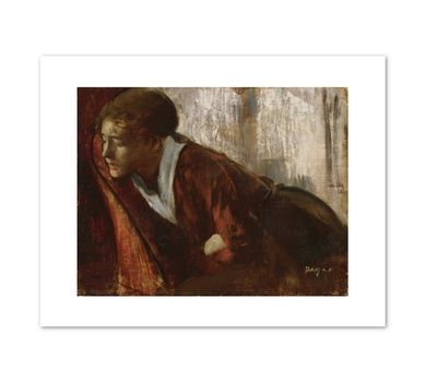 Hilaire-Germain-Edgar Degas, Melancholy, late 1860s, Fine Art Prints in various sizes by Museums.Co