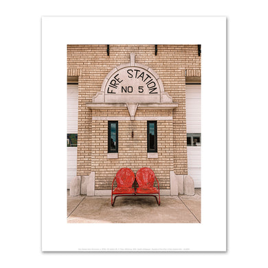 Roni Jackson-Kerr (American, b. 1978). Fire Station No. 5, Tulsa, Oklahoma, 2021. Digital photograph. Courtesy of the artist. © Roni Jackson-Kerr. Fine Art Prints in various sizes by Museums.Co