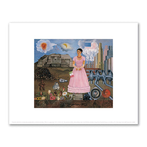 Frida Kahlo, Self-Portrait on the Borderline between Mexico and the United States, 1932, Colección Maria y Manuel Reyero, New York. © 2022 Banco de México Diego Rivera Frida Kahlo Museums Trust, Mexico, D.F. / Artists Rights Society (ARS), New York. Fine Art Prints in various sizes by Museums.Co