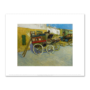 Vincent van Gogh, Tarascon Stagecoach, 1888, Princeton University Art Gallery. Fine Art Prints in various sizes by Museums.Co