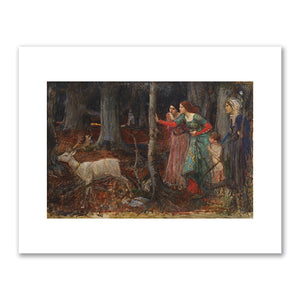John William Waterhouse, The Mystic Wood, c.1910, Queensland Art Gallery | Gallery of Modern Art. Fine Art Prints in various sizes by Museums.Co