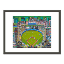 Night Game - Yankee Stadium by Ralph Fasanella