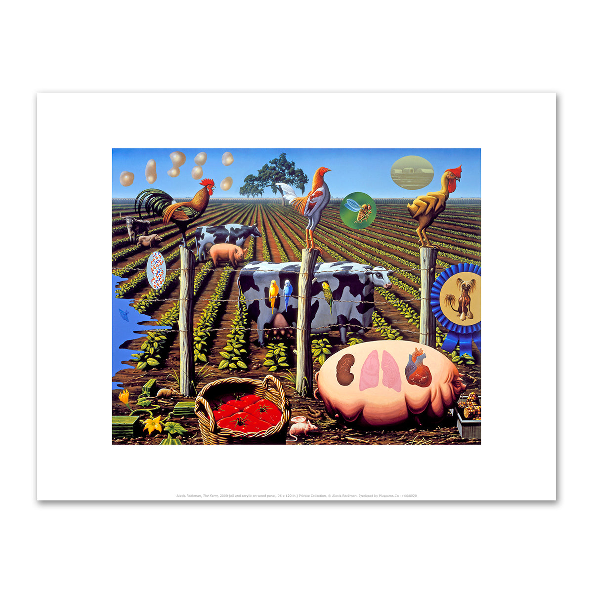 Alexis Rockman, The Farm | Buy Museum Quality Prints at Museums.Co