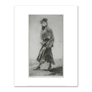 Edgar Chahine, The Shopgirl (La midinette), Fine Art print in various sizes by Museums.Co