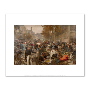 Léon Lhermitte, The Halles Market, Fine Art Prints in various sizes by Museums.Co