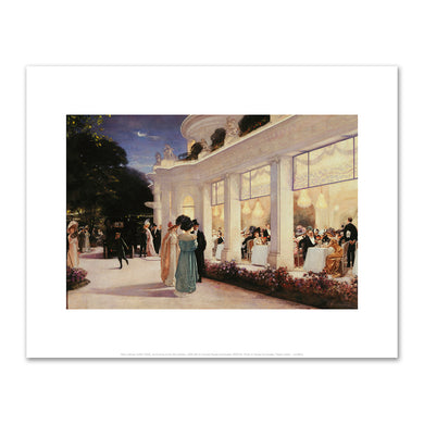 Henri Gervex), An Evening at the Pre-Catelan, Fine Art Prints in various sizes by Museums.Co