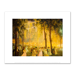 William Samuel Horton (1865–1936), Nighttime Festivities Held by President Loubet at the Elysée Palace in Honor of Alfonso XIII, 1905, Fine Art Prints in various sizes by Museums.Co