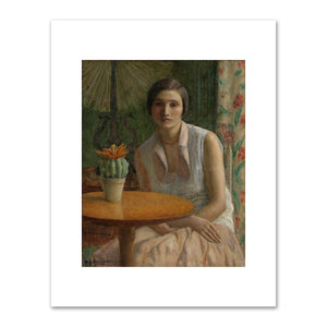 Portrait of a Woman (with Cactus) by Frederick Carl Frieseke