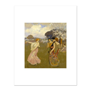 Arthur Mathews, Spring Dance, ca. 1917, Smithsonian American Art Museum. Fine Art Prints in various sizes by Museums.Co