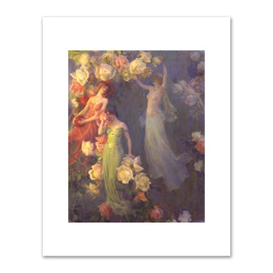 Charles Courtney Curran, The Perfume of Roses, 1902, Smithsonian American Art Museum. Fine Art Prints in various sizes by Museums.Co