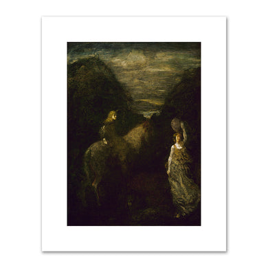 Albert Pinkham Ryder, King Cophetua and the Beggar Maid, by 1906 or 1907, Smithsonian American Art Museum. Fine Art Prints in various sizes by Museums.Co