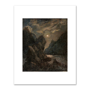 Albert Pinkham Ryder, The Lorelei, ca. 1896 - 1917, Smithsonian American Art Museum. Fine Art Prints in various sizes by Museums.Co