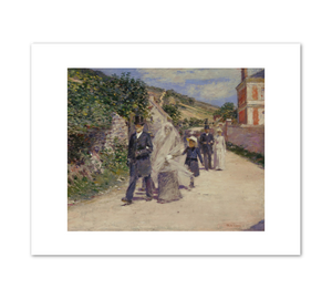 Theodore Robinson, The Wedding March, 1892, Fine Art Prints in various sizes by Museums.Co