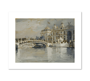 Frederick Childe Hassam, Columbian Exposition, Chicago, 1892, Fine Art Prints in various sizes by Museums.Co