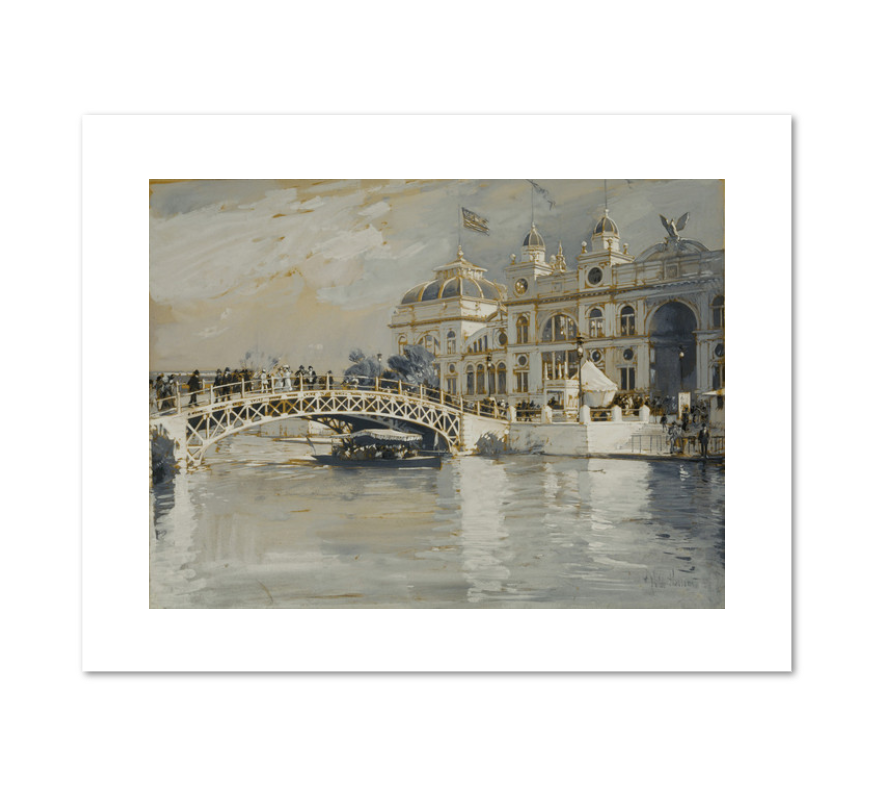 Frederick Childe Hassam, Columbian Exposition, Chicago, 1892, Fine Art Prints in various sizes by Museums.Co