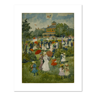 Maurice Prendergast, Franklin Park, Boston, 1895–97, Fine Art Prints in various sizes by Museums.Co