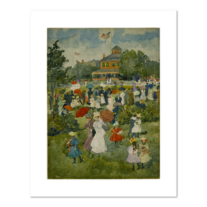 Maurice Prendergast, Franklin Park, Boston, 1895–97, Fine Art Prints in various sizes by Museums.Co