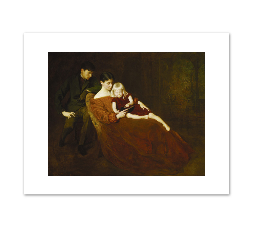 George de Forest Brush, A Family Group, 1907, Terra Foundation for American Art, Fine Art Prints by Museums.Co