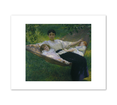 Joseph DeCamp, The Hammock, c. 1895, Fine Art Prints in various sizes by Museums.Co